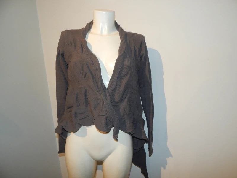 Sarah Pacini vest elastisch motief heel apart one size, Verzenden, Sarah Pacini, Maat 46/48 (XL) of groter, Zo goed als nieuw