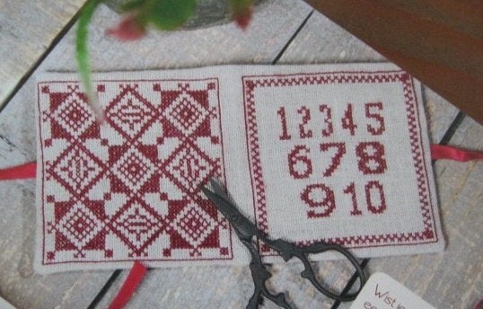 Borduurpatroon  Merklapjes  nr 9366, Verzenden, Nieuw, Handborduren, Patroon