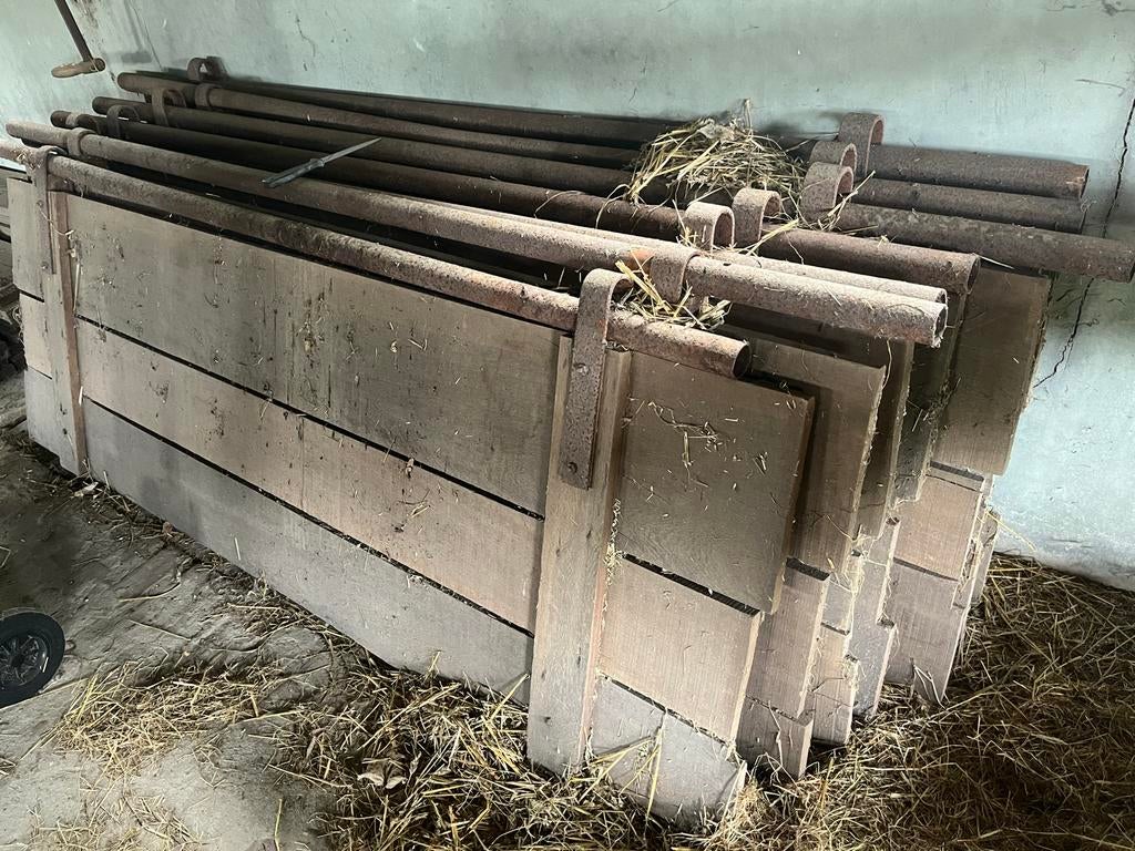 Azobe schotten, Doe-het-zelf en Verbouw, Hout en Planken, Gebruikt, Ophalen of Verzenden, Plank, Minder dan 200 cm