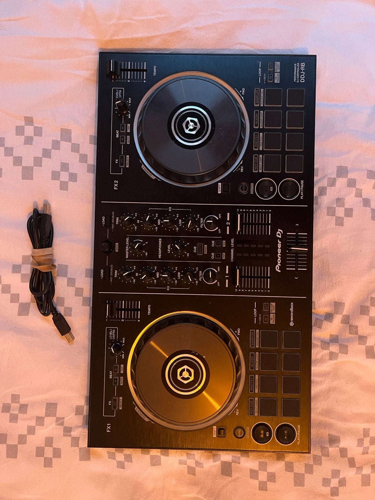 Pioneer DDJ-RB DJ Controller met USB-kabel, Ophalen of Verzenden, Gebruikt, Dj-set, Pioneer