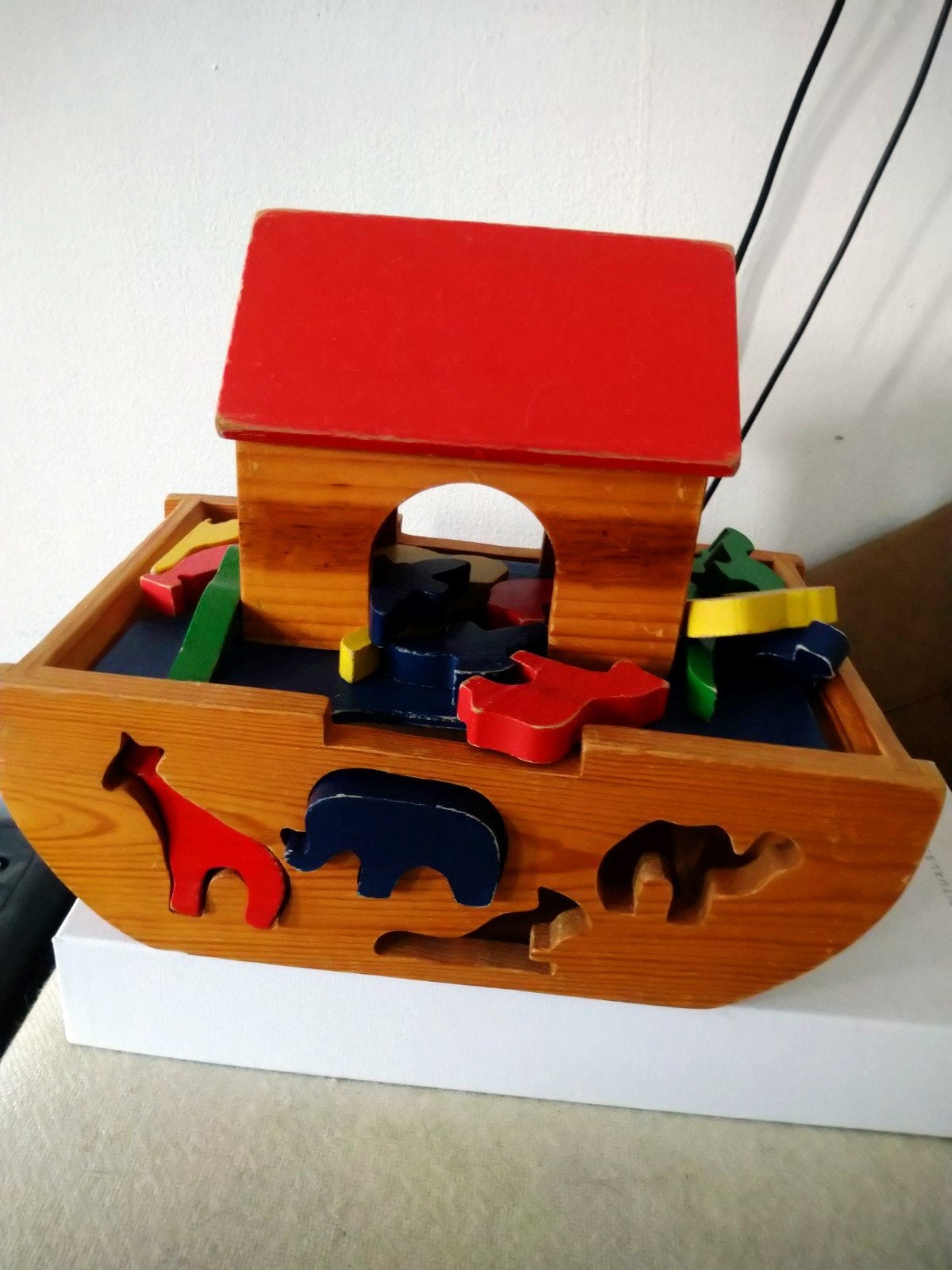 Ark van Noah vml ikea hout, Kinderen en Baby's, Ophalen of Verzenden, Gebruikt