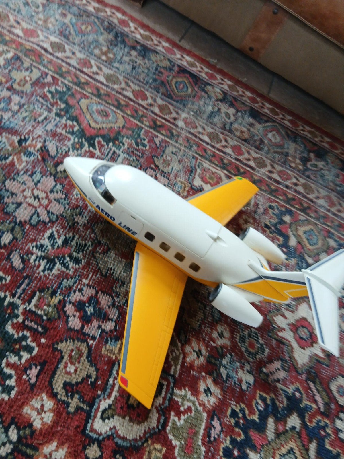 Playmobil Aero Line Vliegtuig met Piloot en Passagier, Ophalen, Gebruikt, Jongen of Meisje