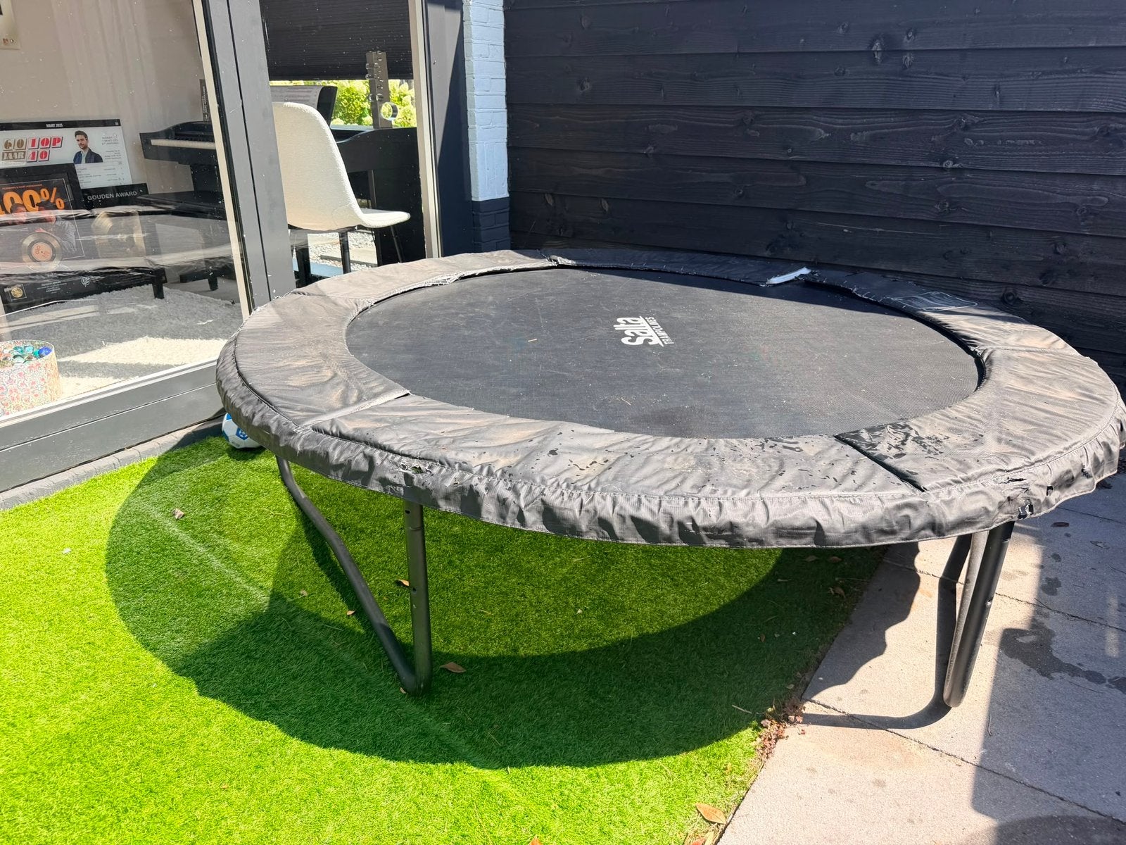 Gratis trampoline, ophalen, Ophalen, Gebruikt
