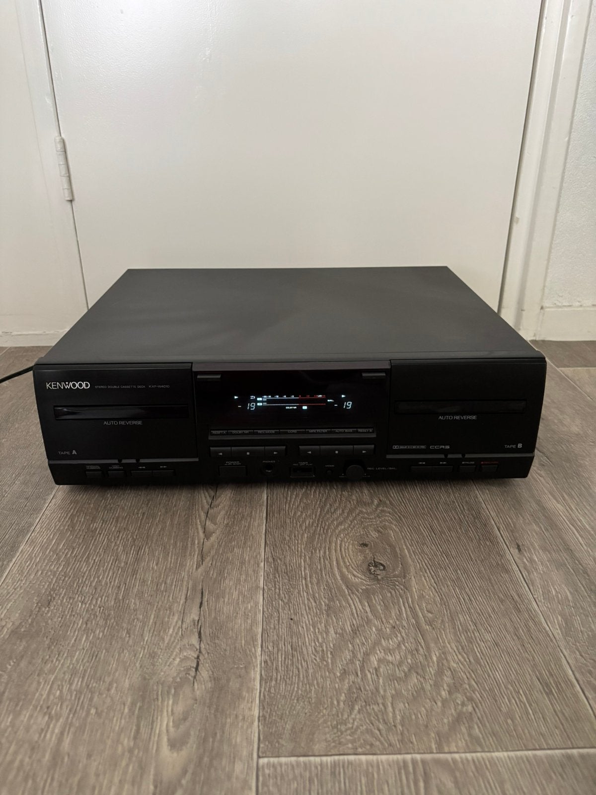 Kenwood KXF-W-4010 - Dubbel Casettedeck (auto reverse), Ophalen of Verzenden, Kenwood