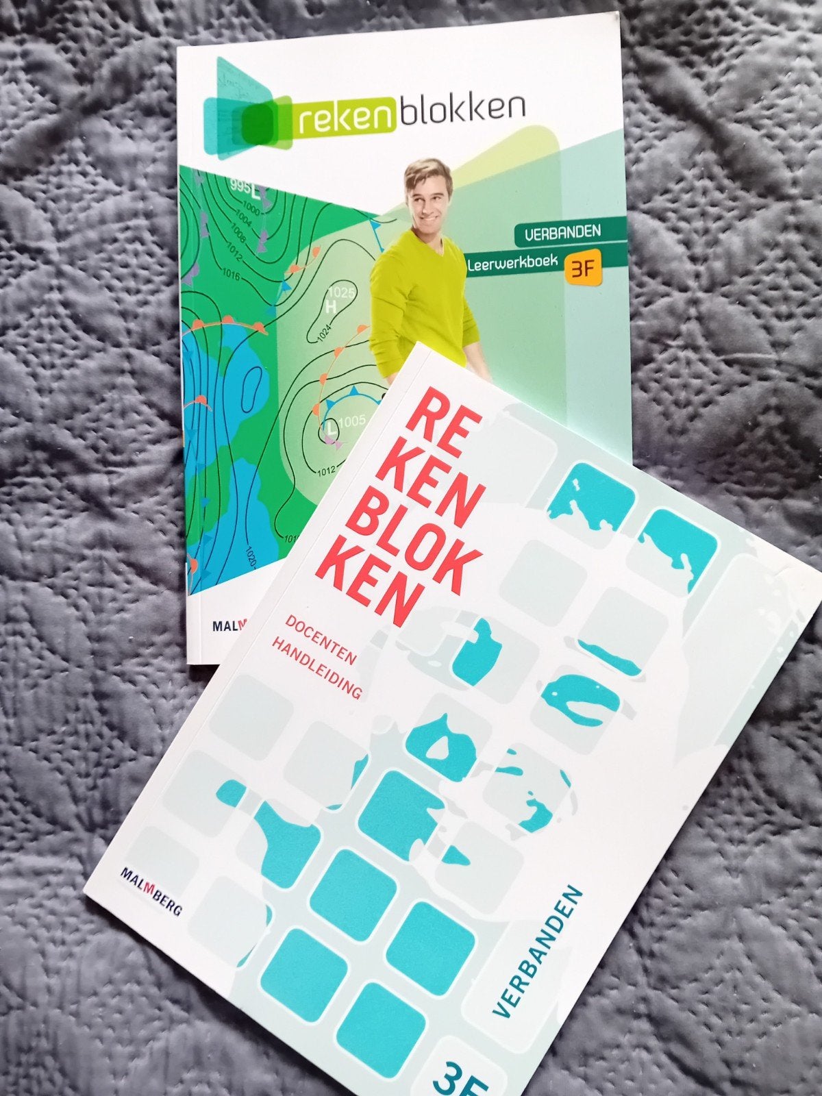 Rekenblokken 3F Verbanden Leerwerkboek & Docentenhandleiding, Ophalen of Verzenden, Zo goed als nieuw, Overige niveaus