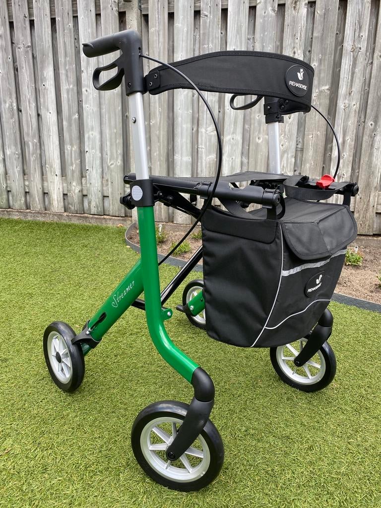 Rollator (Rehasense Streamer) in nieuwstaat + garantie!, Diversen, Rollators, Ophalen, Opvouwbaar, Nieuw