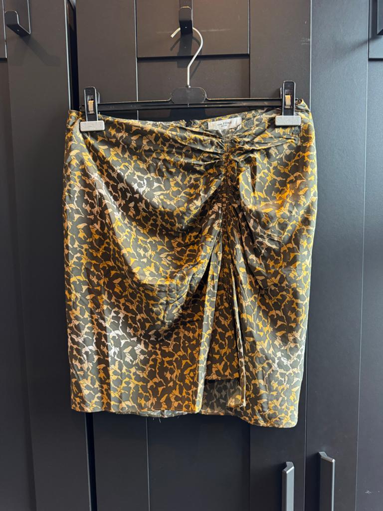 Isabel Marant Étoile rok met print maat 42, Maat 38/40 (M), Ophalen of Verzenden, Zo goed als nieuw, Knielengte