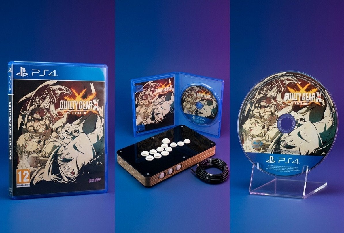 Custom Wood/Acrylic Leverless Arcade Stick (Hitbox) + Guilty, Avontuur en Actie, 1 speler, Ophalen of Verzenden, Zo goed als nieuw