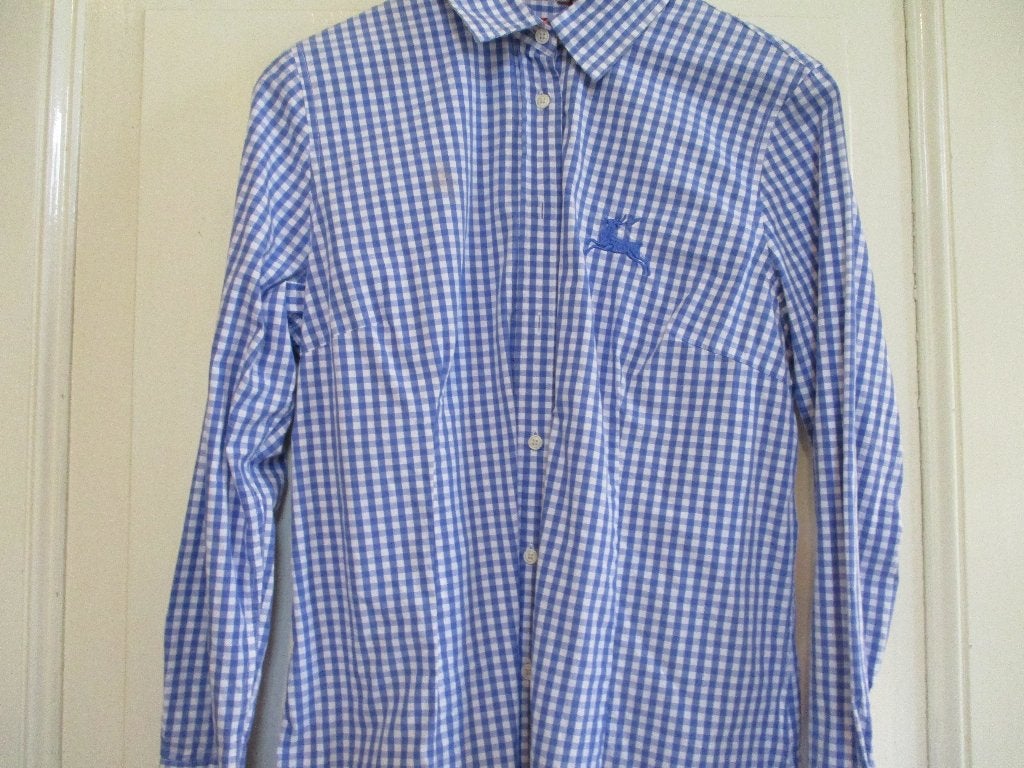 "Reitmayer"  van  Frankonia dames trachtenblouse maat 36/38, Blauw, Ophalen of Verzenden, Zo goed als nieuw, Reitmayer