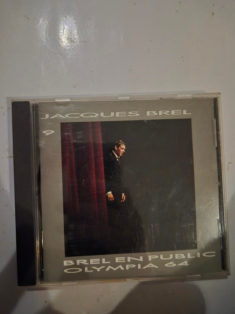JACQUES BREL - 7 cd's - vanaf 2€, Ophalen of Verzenden, Gebruikt