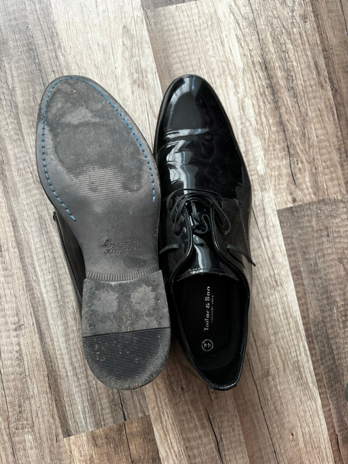 Lakschoenen, zwart, Ophalen, Zo goed als nieuw, Zwart