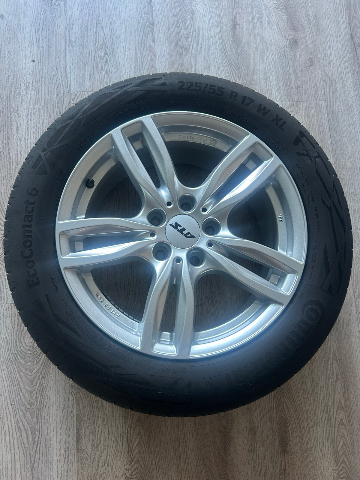 ATS velg 225/55R17 BMW F10/F11 Continental EcoContact 6 band, Ophalen, Gebruikt