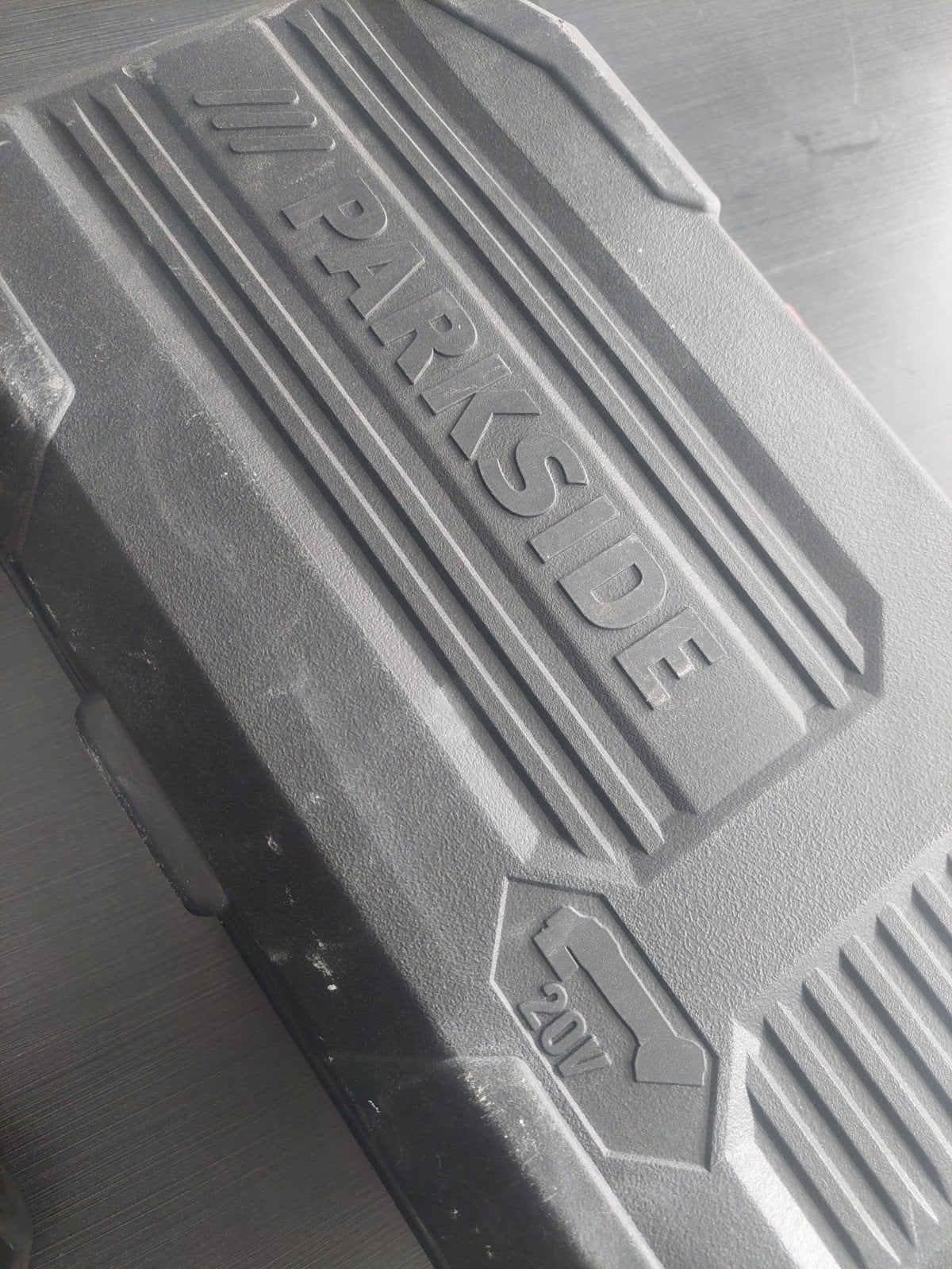 Parkside Accu Haakse Slijper 20V met Accu en Lader, Ophalen, Zo goed als nieuw, Minder dan 700 watt, Haakse handslijpmachine
