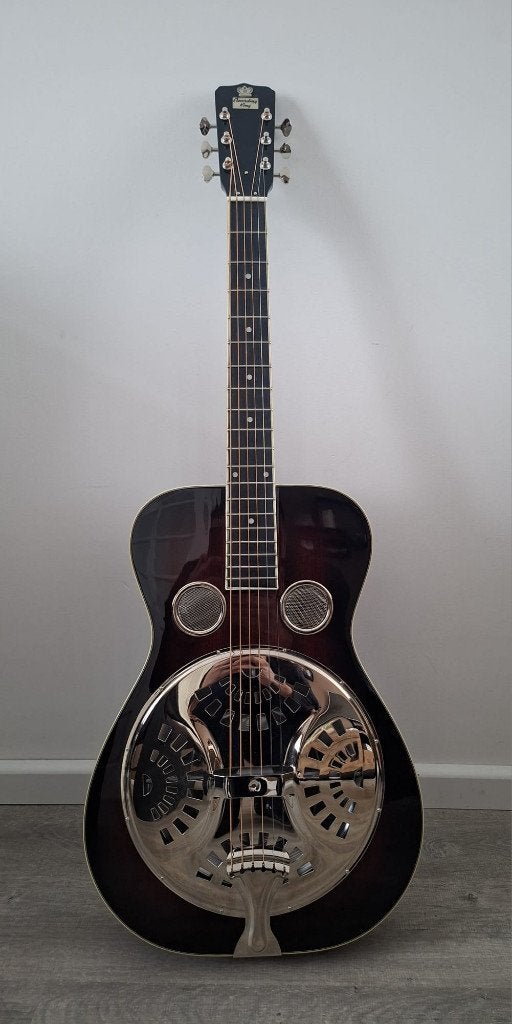 Recording King RR-50-VS Resonator, Muziek en Instrumenten, Ophalen of Verzenden, Gebruikt, Resonator- of Dobrogitaar, Met (piezo-)element