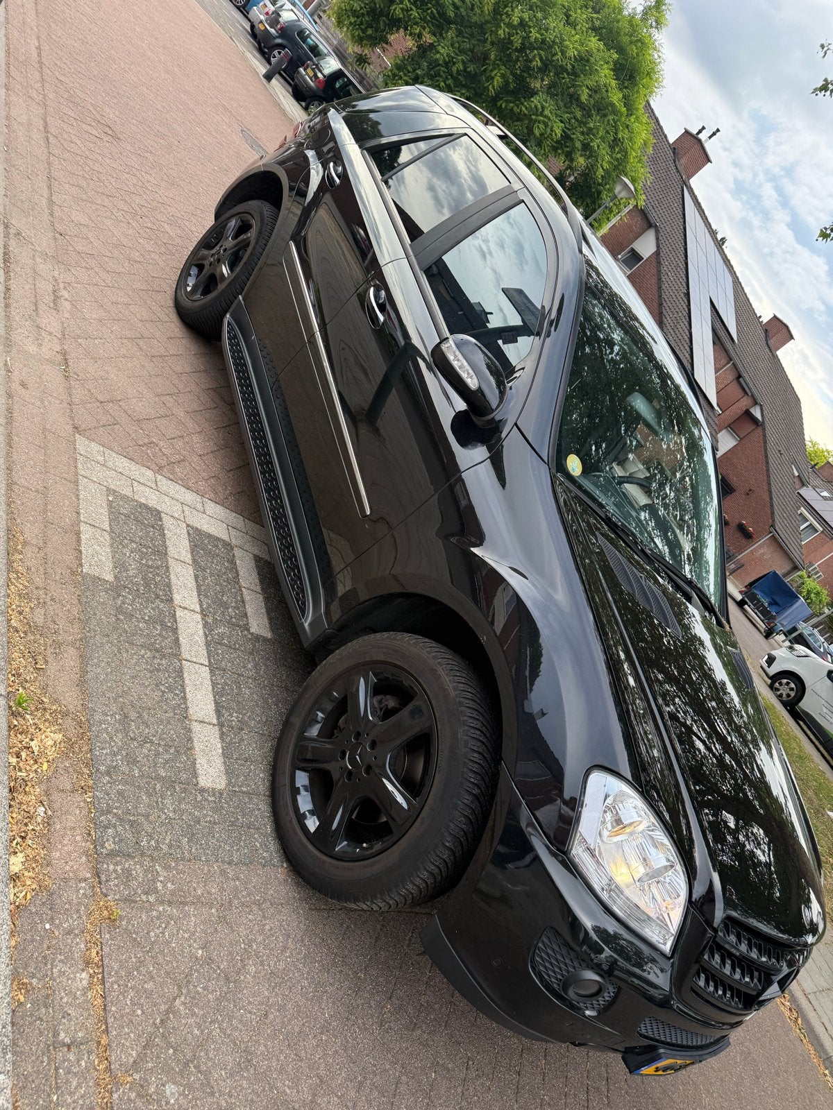 Mercedes-Benz ML 280 CDI Grijs kenteken, Auto's, Automaat, Zwart, 190 pk, Diesel