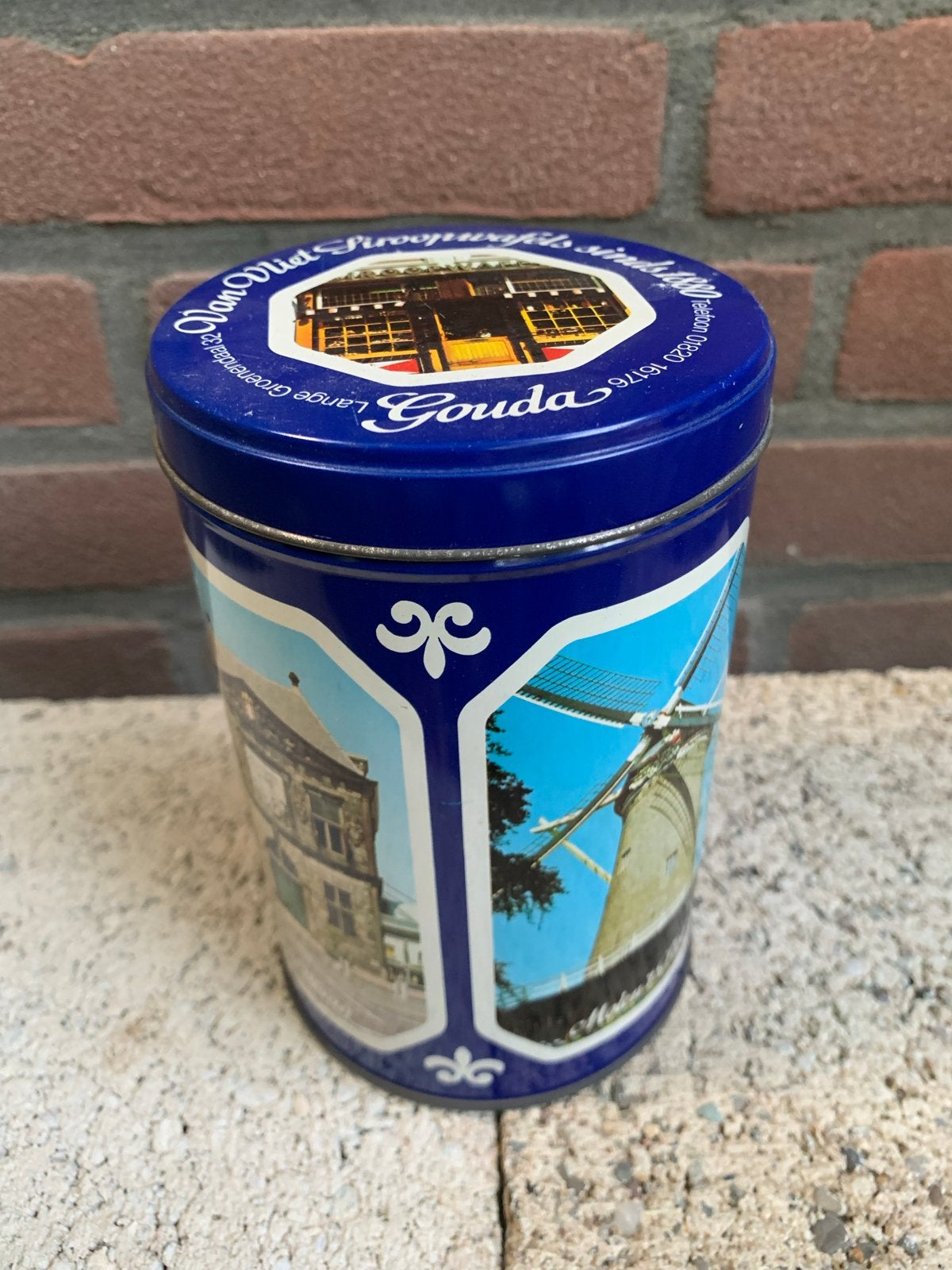 Vintage blikken trommels en bussen - diverse merken, Verzamelen, Blikken, Ophalen of Verzenden, Gebruikt, Overige, Overige merken