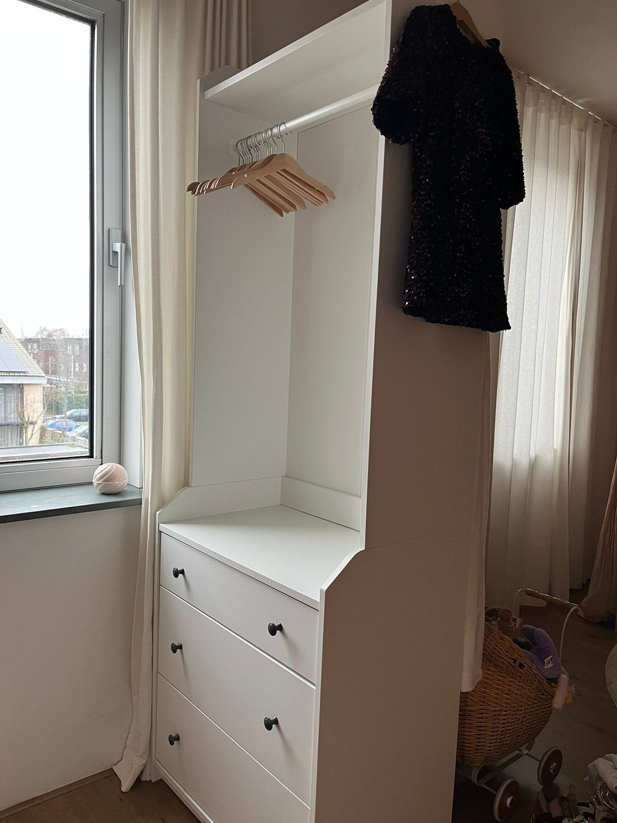 Ikea hauda kledingkast, Ophalen, Zo goed als nieuw, 50 tot 75 cm, 150 tot 200 cm