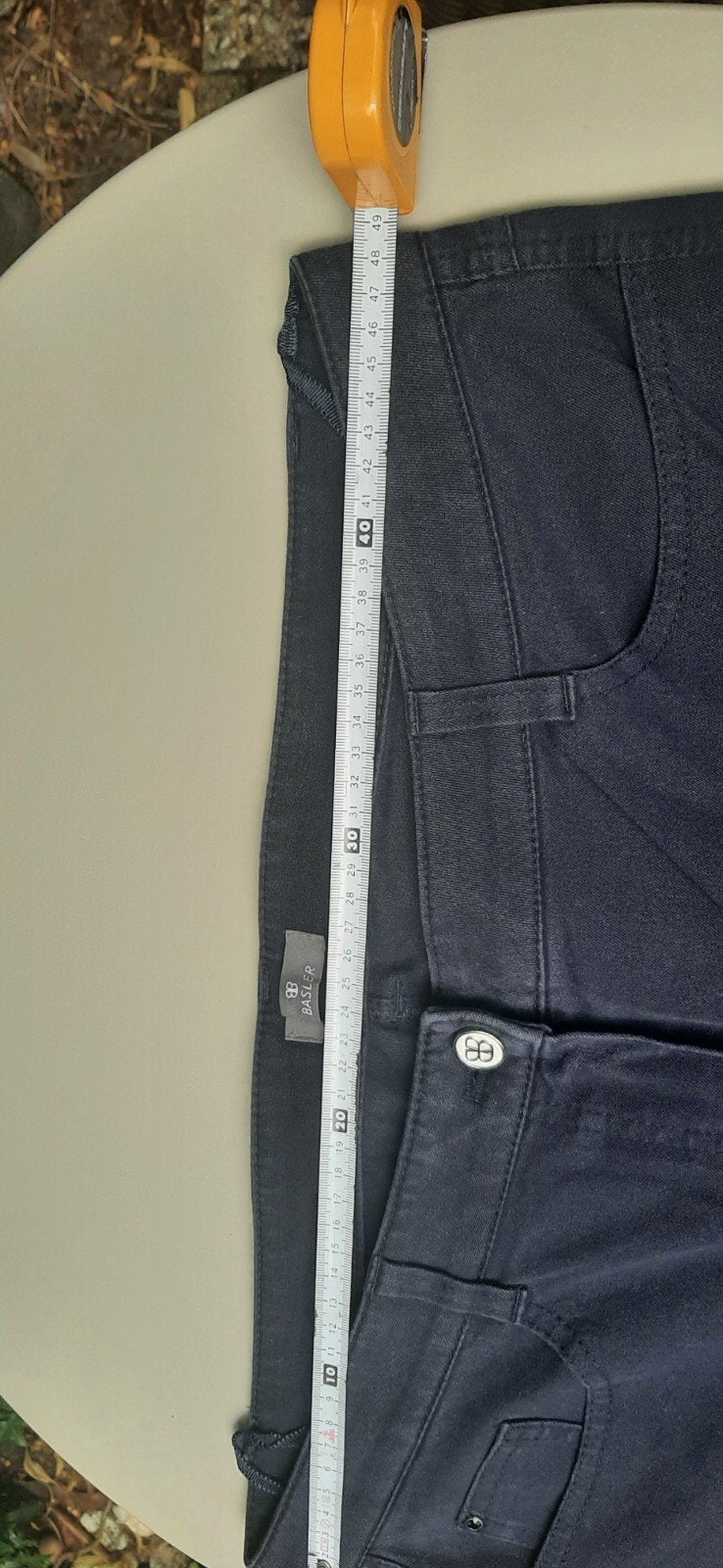 Donkerblauwe Basler broek, Blauw, Ophalen of Verzenden, Zo goed als nieuw, Lang