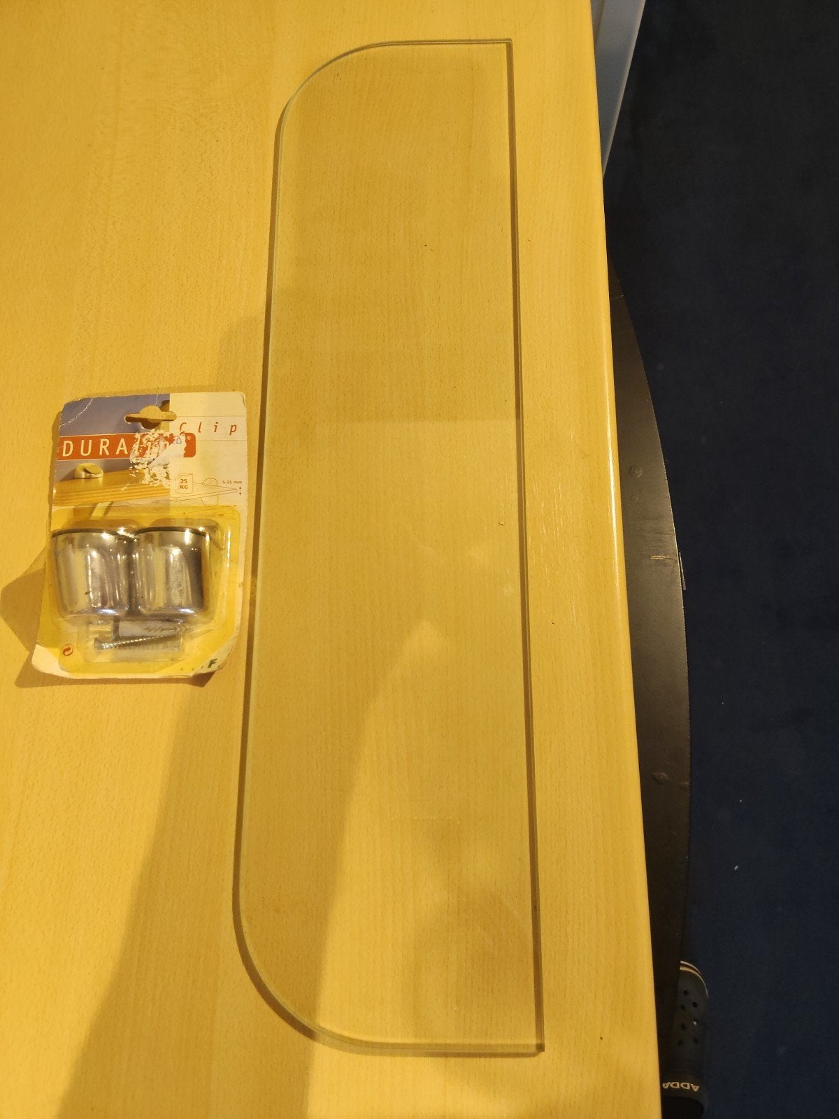 Duraline glaspaneel 60 x 15 x 6, Ophalen of Verzenden, Gebruikt