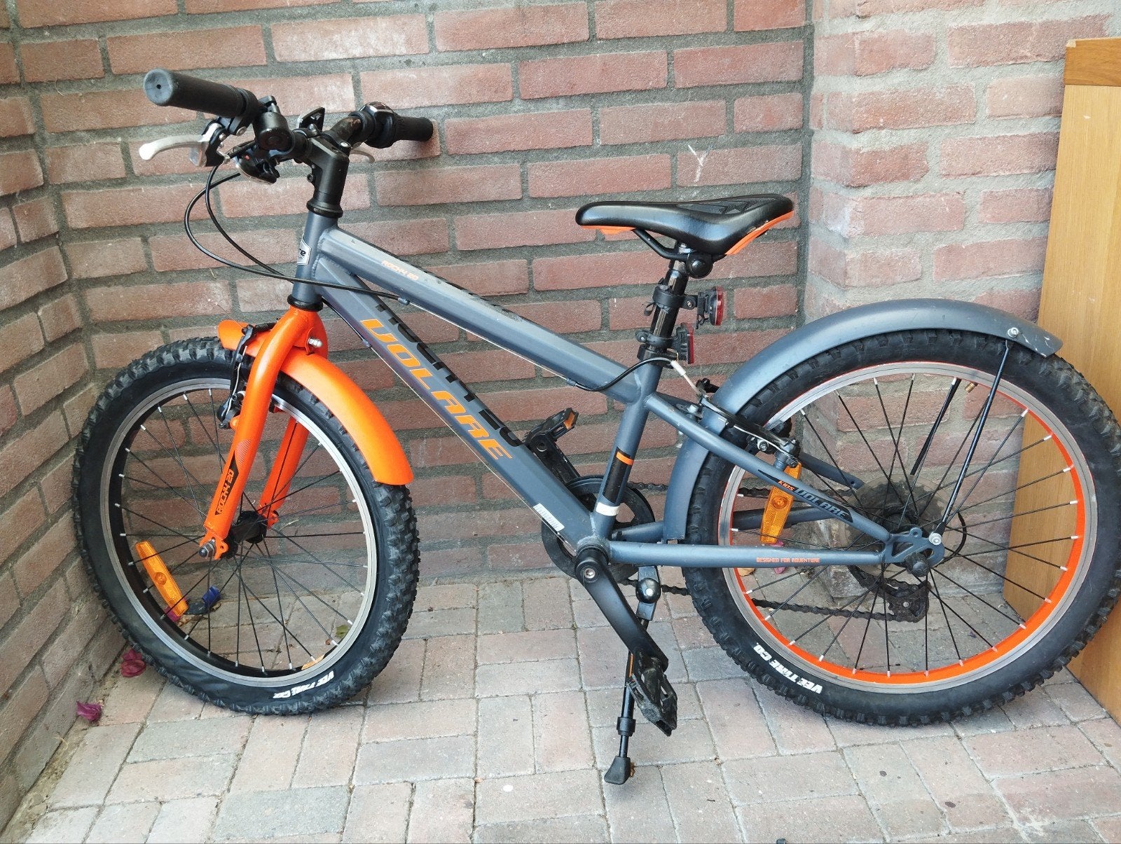 jongensfiets 4-8 jaar, Ophalen, Gebruikt, Staal, 24 inch of meer