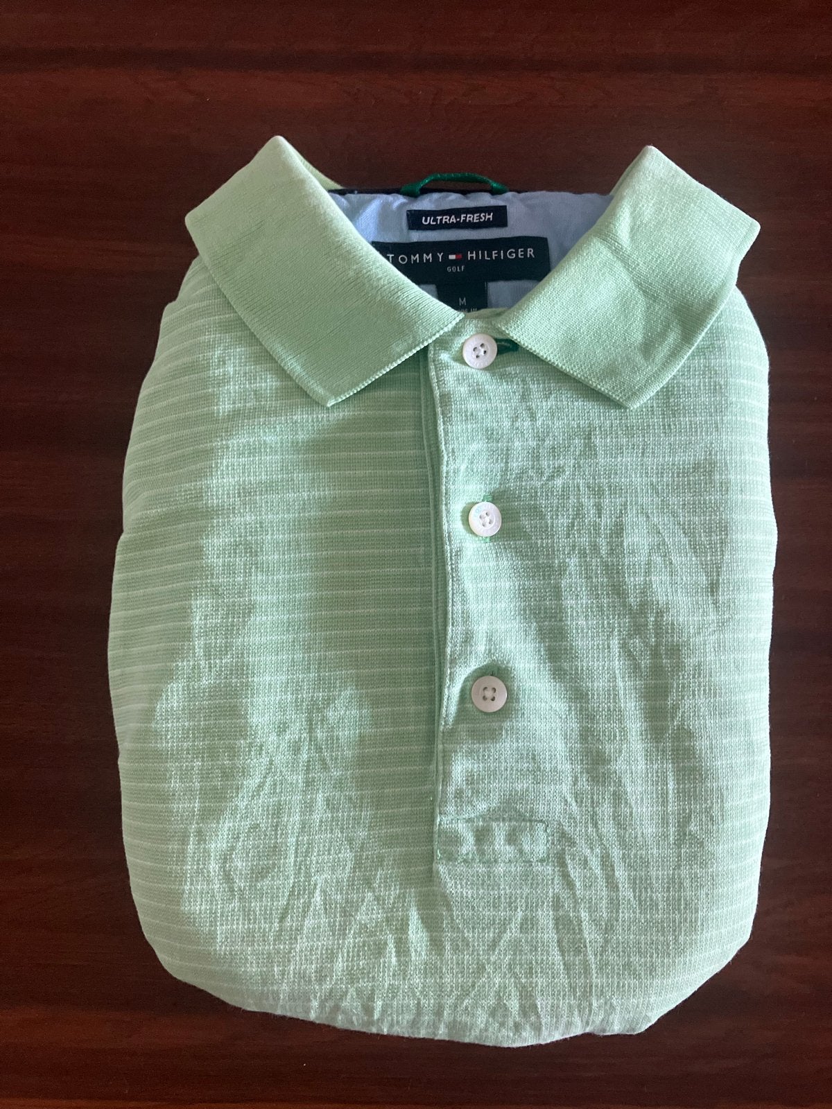 Tommy Hilfiger Golf Polo - Groen, Ophalen of Verzenden, Zo goed als nieuw, Maat 48/50 (M), Groen