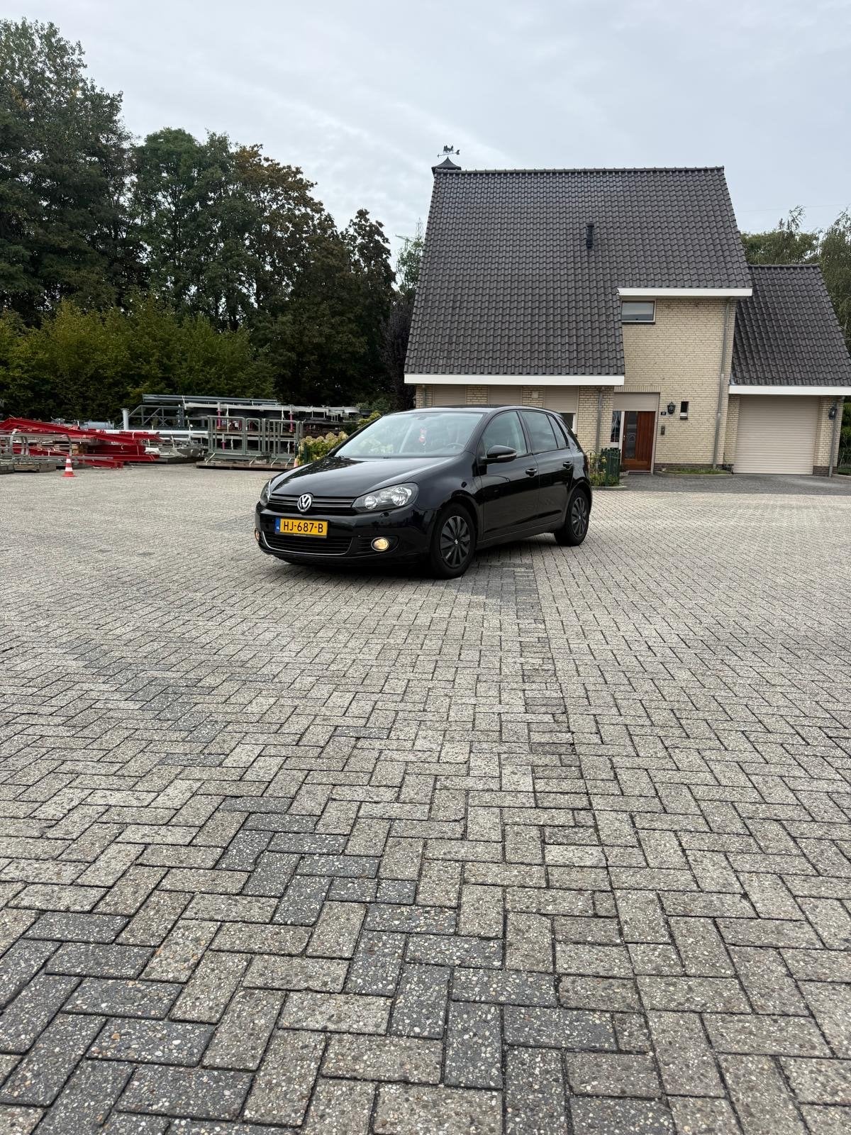 Volkswagen Golf 1.4 TSI 90KW 2009 Zwart, Auto's, 4 cilinders, Handgeschakeld, Geïmporteerd, 1390 cc