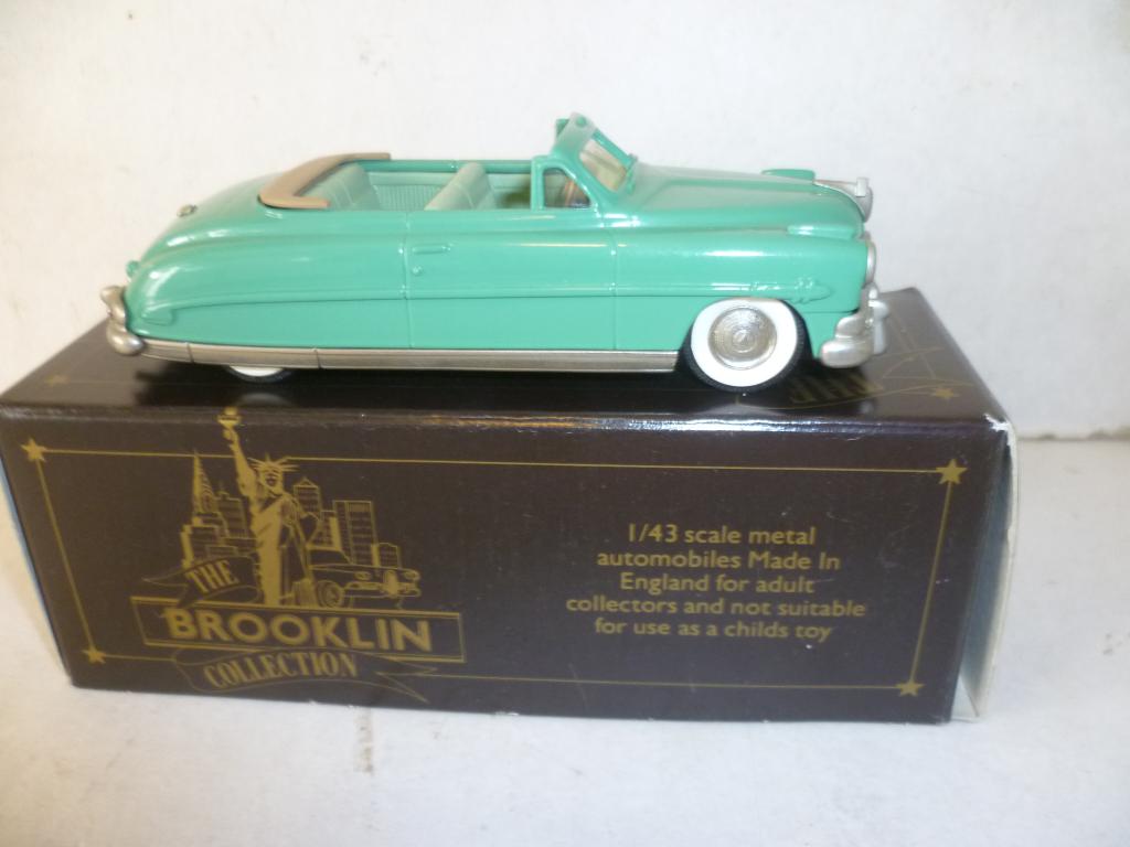 Brooklin BRK 36 1952 Hudson Hornet Convertible 1:43 auto, Ophalen of Verzenden, Nieuw, Auto, Overige merken