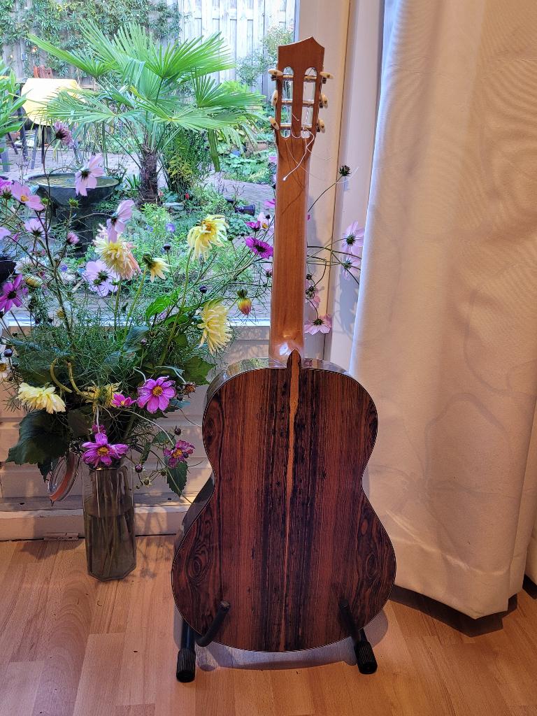 klassieke gitaar handgemaakt, Ophalen, Zo goed als nieuw, Klassieke of Spaanse gitaar