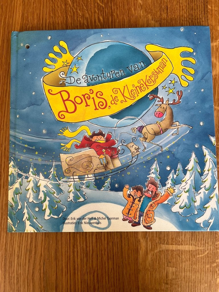 De avonturen van Boris, de kleine Kerstman - Kinderboek, Ophalen of Verzenden, Gelezen, Fictie algemeen