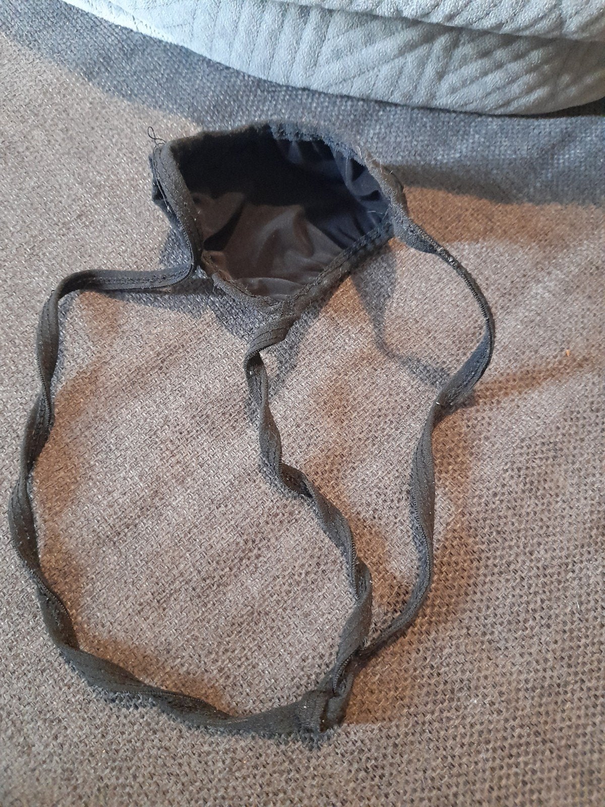 Zwarte string, Ophalen of Verzenden