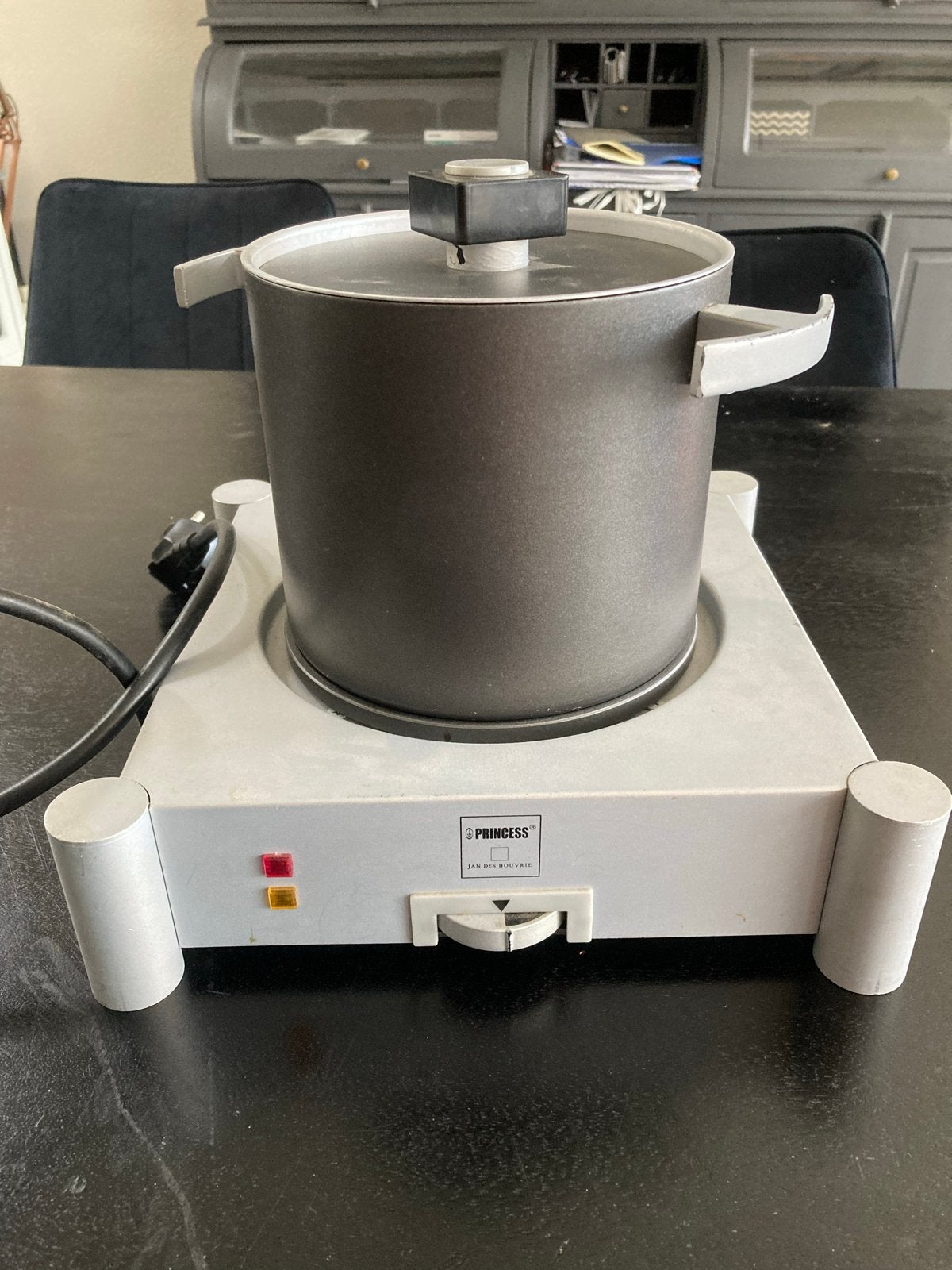 Princess Elektrische Fonduepan - Werkend, Ophalen, Gebruikt, Elektrisch, Fonduepan