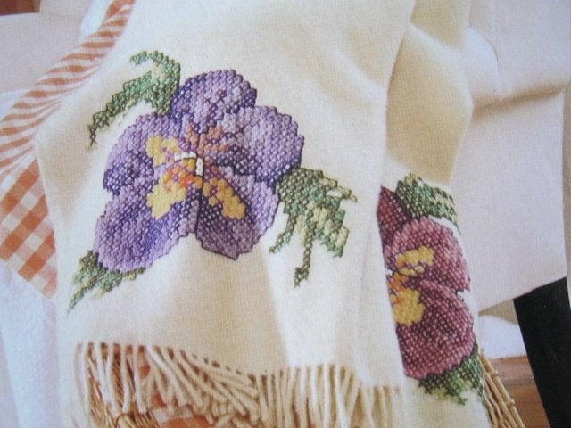 Borduurpatroon  Viooltjes   nr 9573 do, Verzenden, Nieuw, Handborduren, Patroon