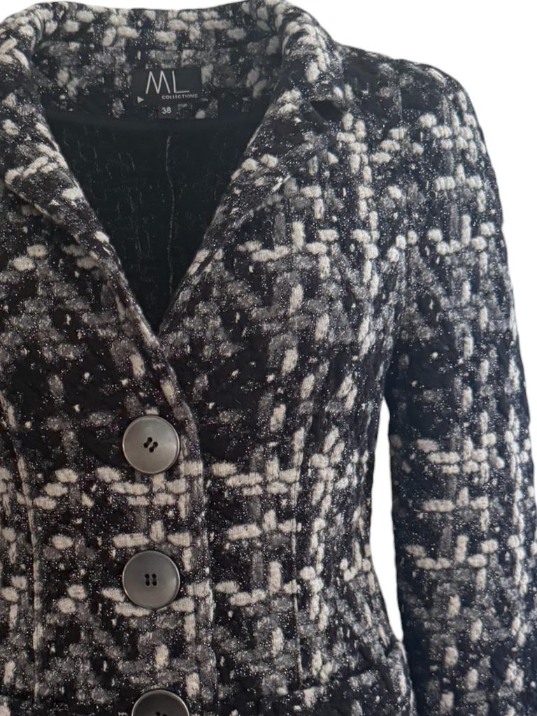 ML Collections vest S, Verzenden, Zwart, Zo goed als nieuw