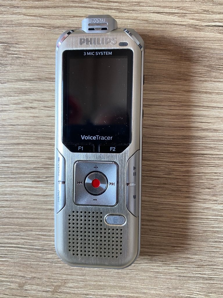 Philips Voicerecorder, Ophalen, Zo goed als nieuw, Audio