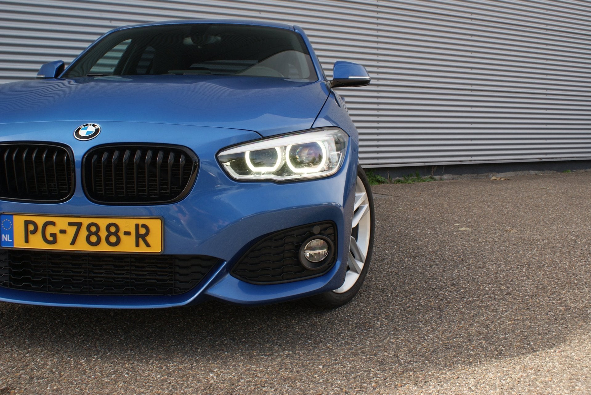 BMW 1-serie 118i | M Pakket | Facelift Model | Led | Navigat, Gebruikt, Blauw, Alcantara, Origineel Nederlands