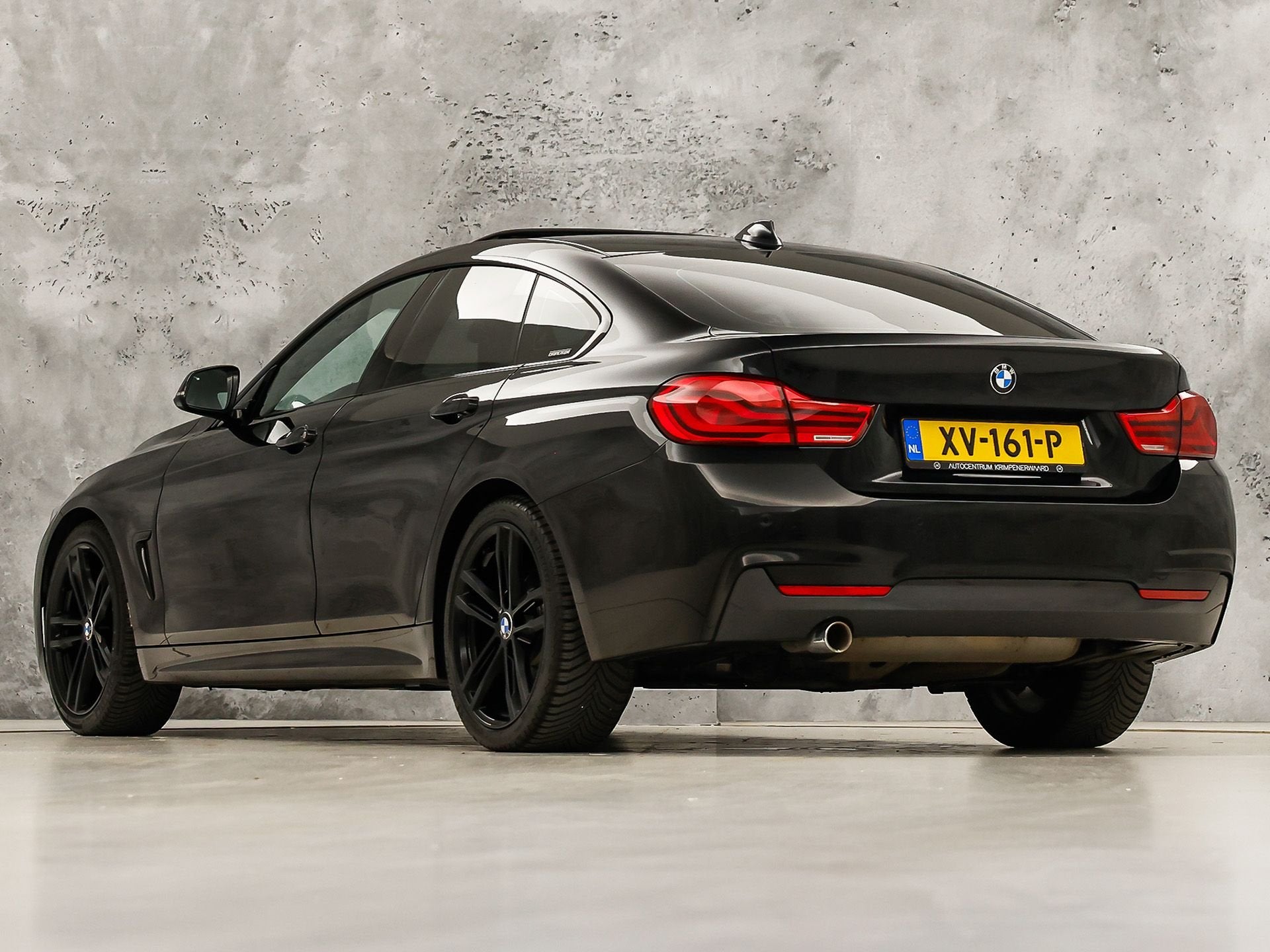 BMW 4 Serie Gran Coupé 418i M Sport Automaat (NAP, SCHUIFDA, Auto's, Automaat, Gebruikt, Zwart, Bedrijf