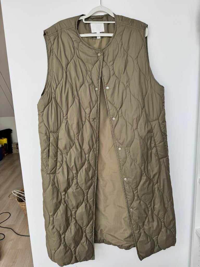 Nieuw lange bodywarmer, Ophalen of Verzenden, Nieuw, Maat 36 (S), Groen