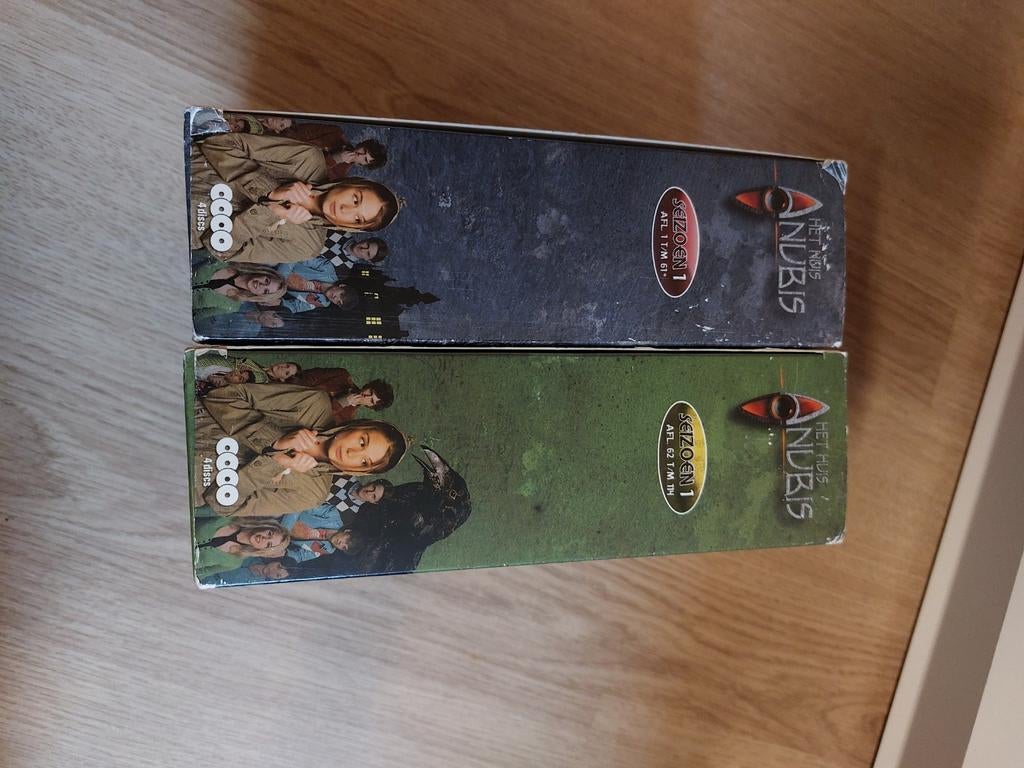 Het huis Anubis DVD box seizoen 1 deel 1 en 2, Cd's en Dvd's, Dvd's | Tv en Series, Ophalen of Verzenden