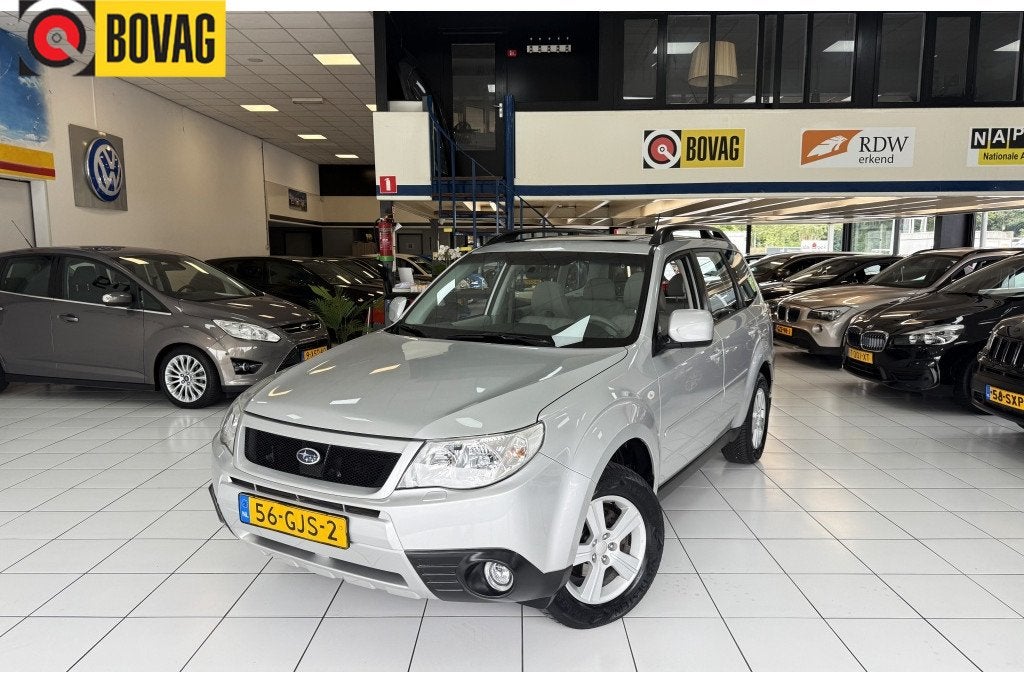 Subaru Forester 2.0 Luxury Airco Automaat (bj 2008), Gebruikt, 4 cilinders, 150 pk, Origineel Nederlands