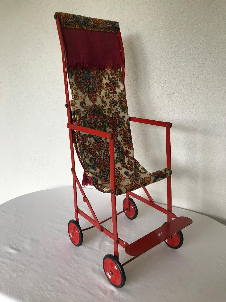 Vintage Kinderwagen Poppenkinderwagen Poppen Tri-ang Buggy, Antiek en Kunst, Antiek | Speelgoed, Ophalen of Verzenden