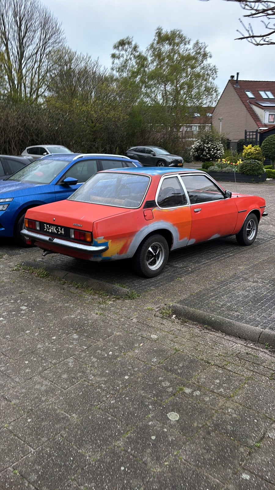 Opel Ascona B 2deurs 1600s 1975 project, foto 4