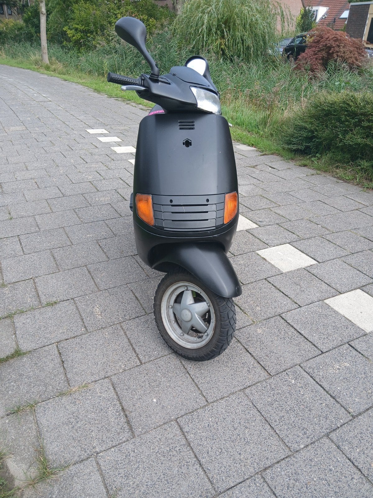 Piaggio skipper motorscooter - Mat Zwart 125cc, Ophalen, Gebruikt, Benzine, Piaggio