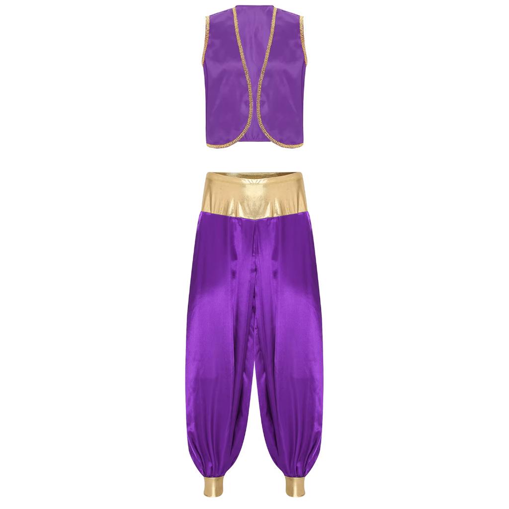 Paars arabische prins kostuum, Verzenden, Nieuw, Overige maten, Kleding