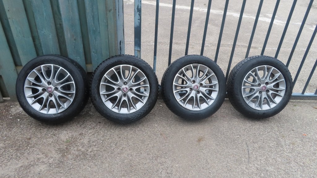 Licht metalen velgen Fiat 15 inch en VW/seat 18 inch, Ophalen, 15 inch, Velg(en), 175 mm