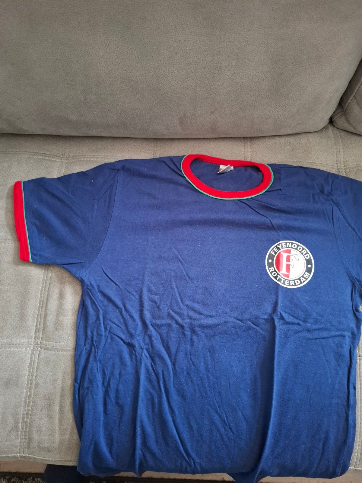 Feyenoord Rotterdam T-shirt - Officieel Product, Ophalen of Verzenden, Overige maten, Blauw, Feyenoord