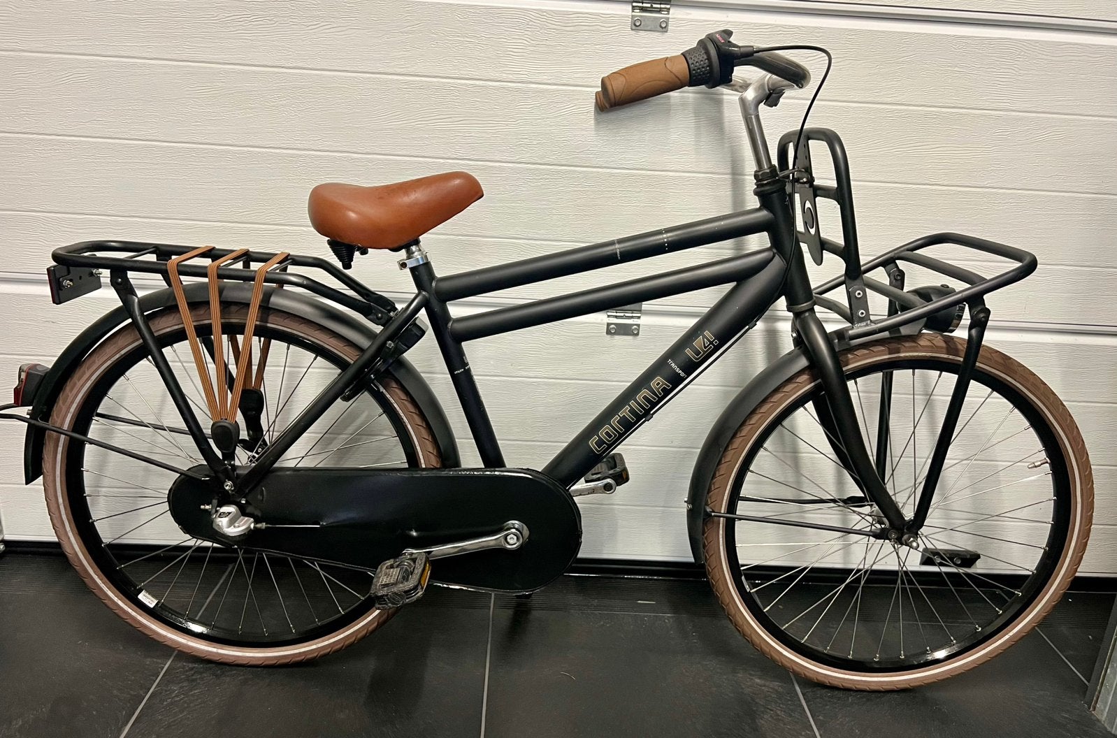 Zeer nette Cortina U4 Transport 24” Jongensfiets 3 versn., Ophalen, Terugtraprem, 24 inch, Versnellingen