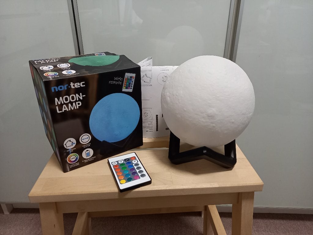 Moonlamp / Maanlamp, Kunststof, -, -, Ophalen of Verzenden