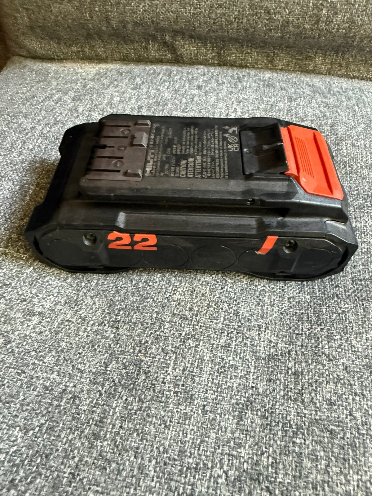 Hilti b22 -55 li ion, Ophalen of Verzenden, Zo goed als nieuw