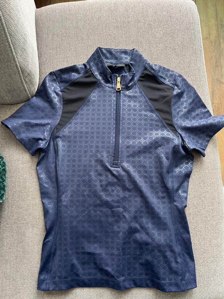 Nikkie shirt NIEUW blauw, Dieren en Toebehoren, Ophalen of Verzenden, Zo goed als nieuw, Dressuur, Bovenkleding