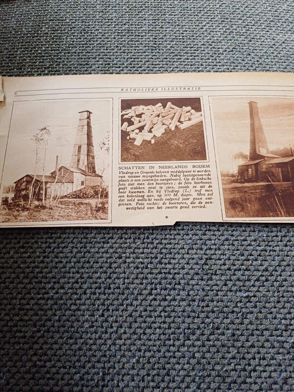 knipsel Vlodrop en Groenlo 1926, Ophalen of Verzenden, 1920 tot 1940, Knipsel(s)